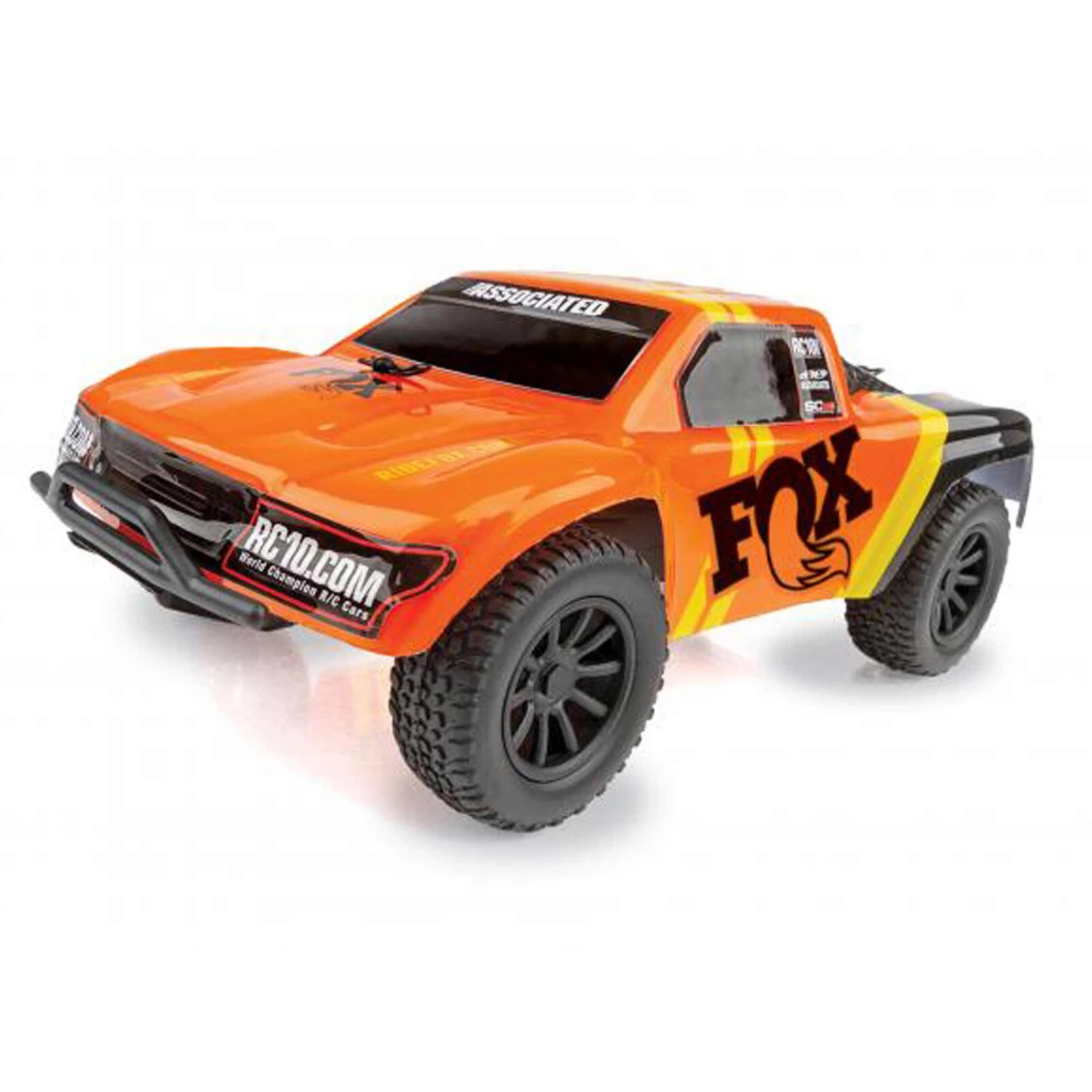Team Associated 1/28 SC28 2WD SCT Brushed RTR, Fox Edition: Orange 4 Team Associated 1/28 SC28 2WD SCT Brushed RTR, Fox Edition: Orange - Image 2