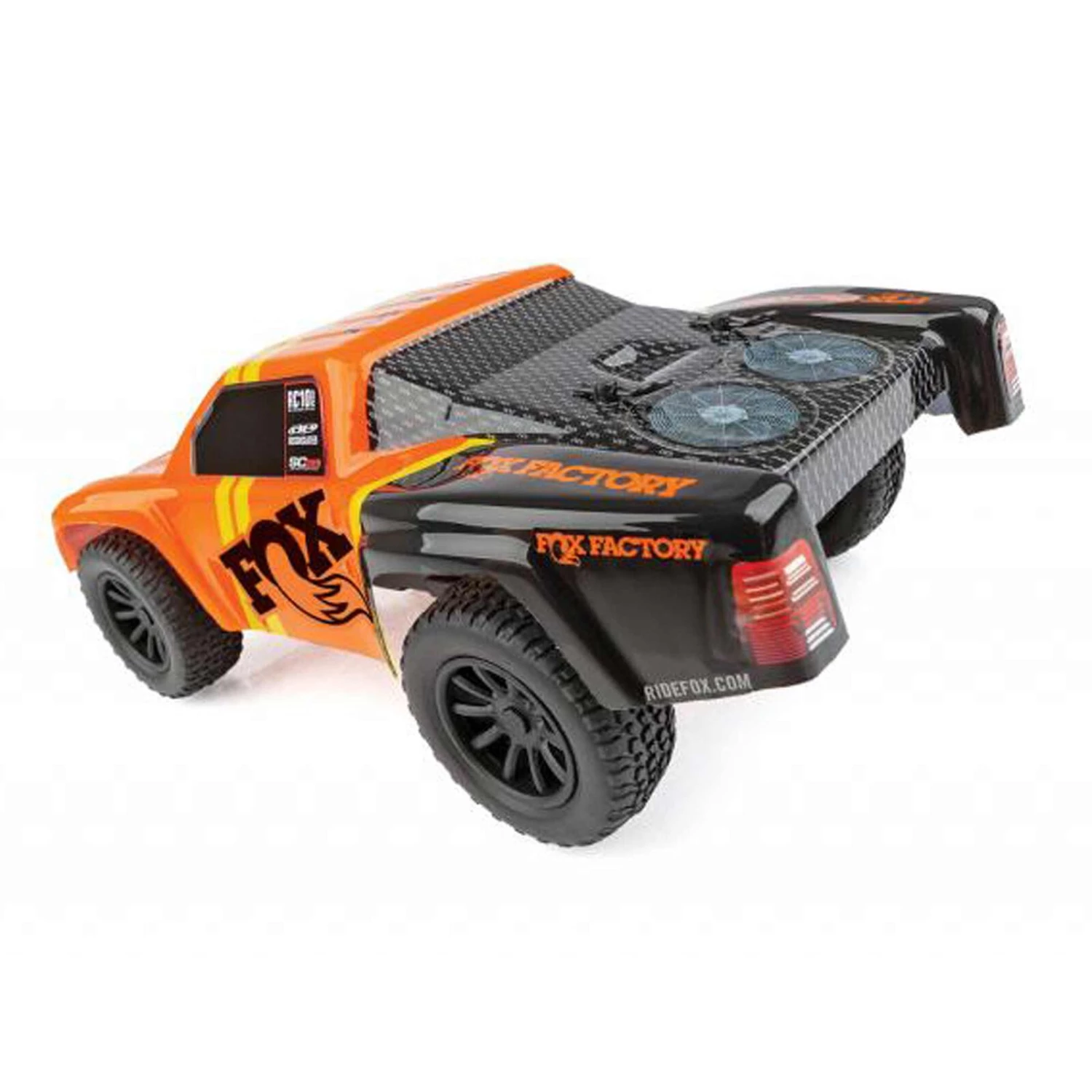 Team Associated 1/28 SC28 2WD SCT Brushed RTR, Fox Edition: Orange 5 Team Associated 1/28 SC28 2WD SCT Brushed RTR, Fox Edition: Orange - Image 3