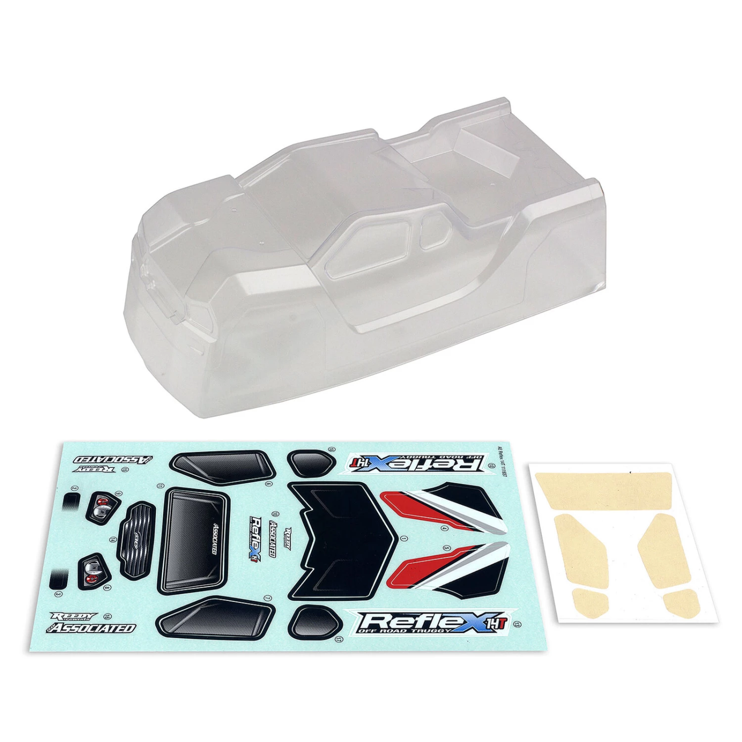Team Associated REFLEX 14T Clear Body: 14B 14T 3 Team Associated REFLEX 14T Clear Body: 14B 14T