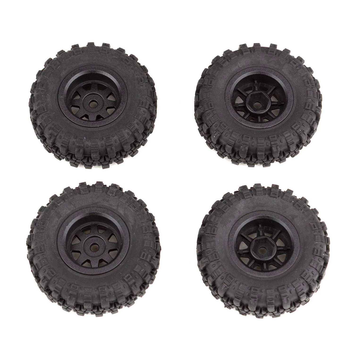 Team Associated Wheels and Tires, Mounted: Enduro24 3 Team Associated Wheels and Tires, Mounted: Enduro24