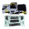 Team Associated Sendero Body, Black and Yellow: Enduro24