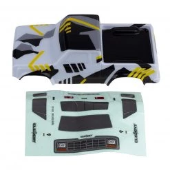 Team Associated Sendero Body, Black and Yellow: Enduro24
