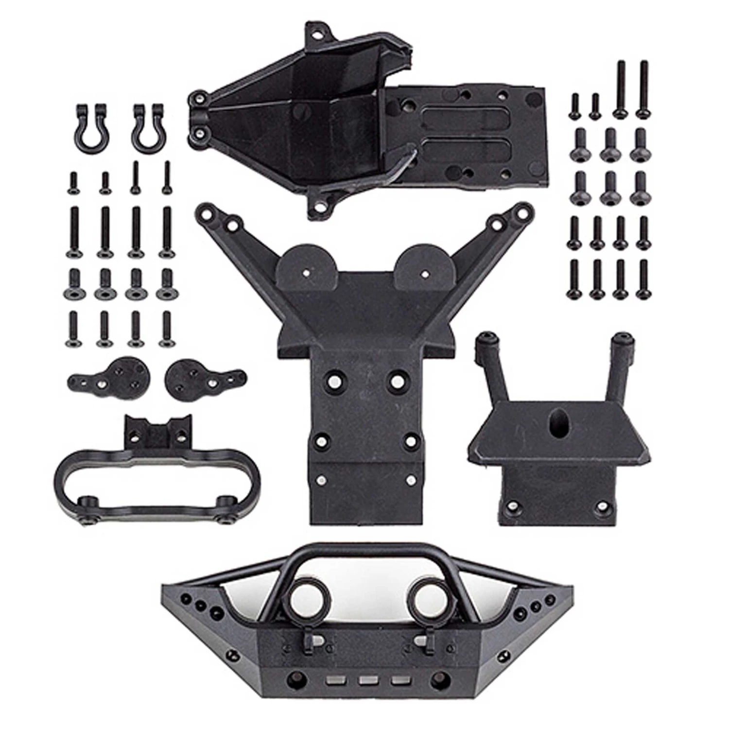Team Associated Skid Plates Set: Rival MT10 3 Team Associated Skid Plates Set: Rival MT10