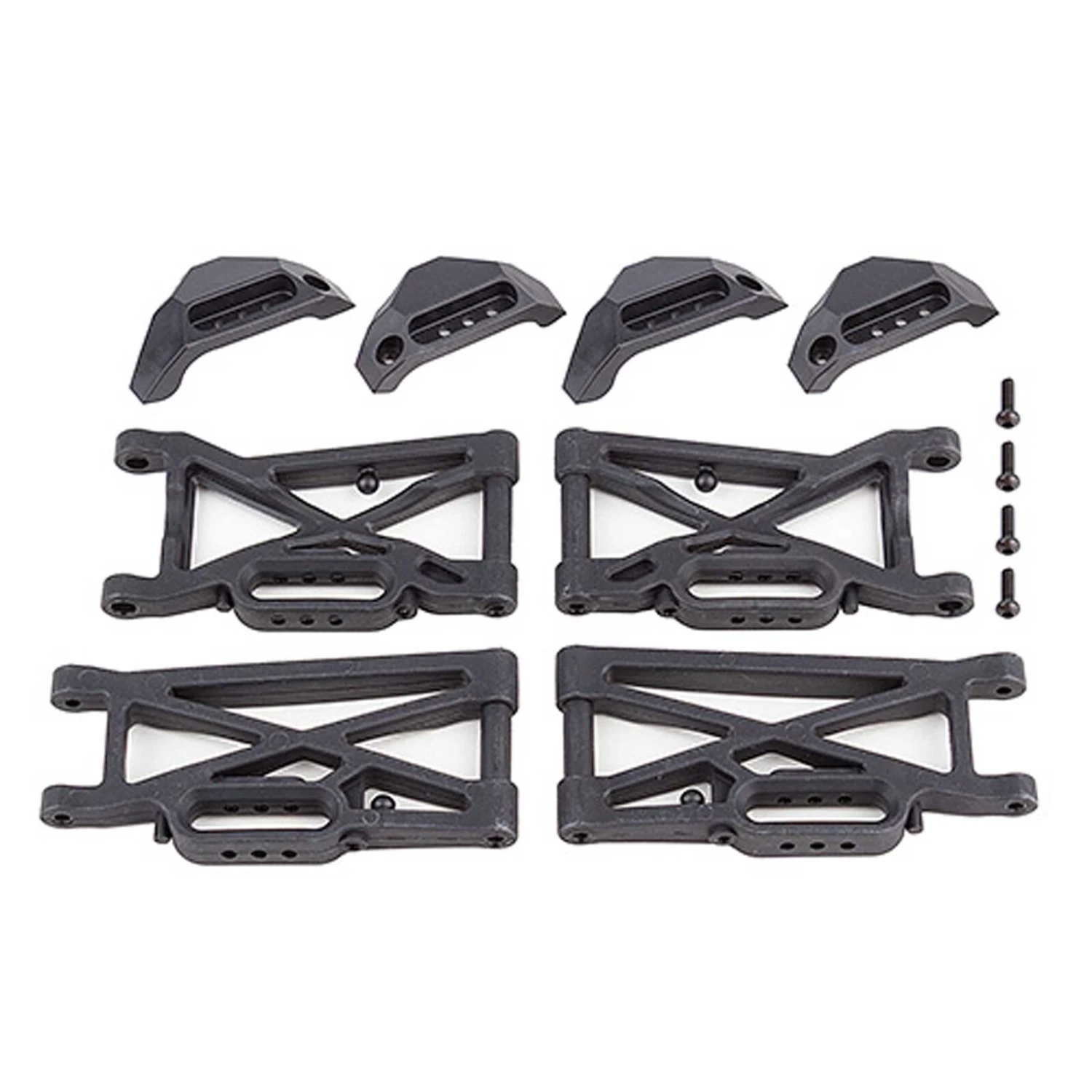 Team Associated Suspension Arm Set: Rival MT10 3 Team Associated Suspension Arm Set: Rival MT10