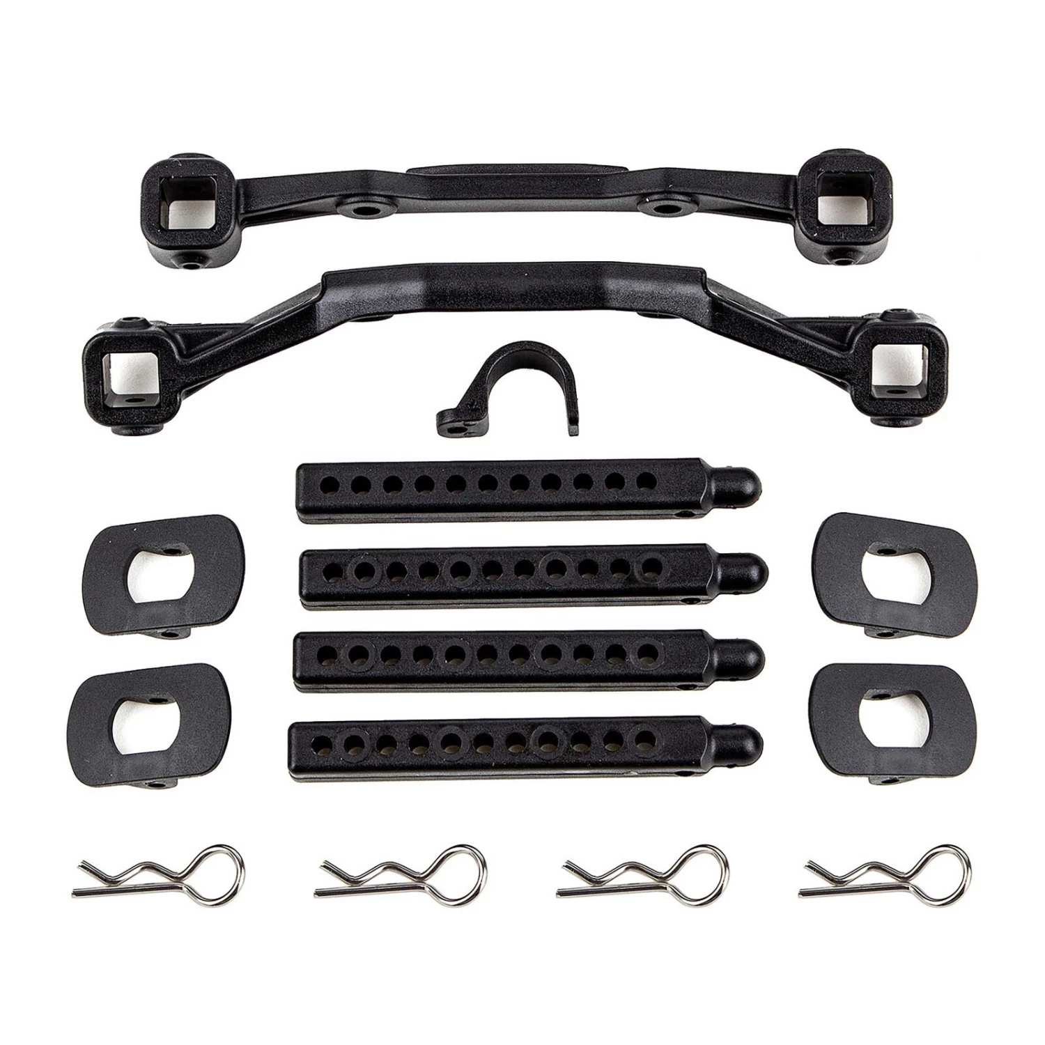 Team Associated Body Mount Set: Rival MT8 3 Team Associated Body Mount Set: Rival MT8