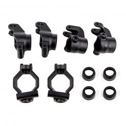 Team Associated Caster & Steering Blocks, Rear Hubs Set: Rival MT8