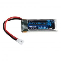 Team Associated 3.7V 520mAh 1S 10C WolfPack LiPo Battery