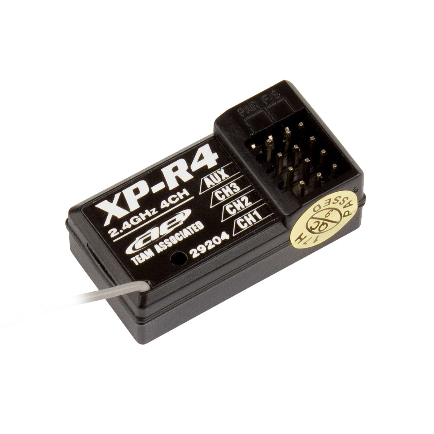 Team Associated XP-R4 2.4GHz 4-Channel Receiver 3 Team Associated XP-R4 2.4GHz 4-Channel Receiver
