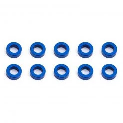Team Associated Ballstud Washers, 5.5x2mm, Blue Aluminum (10)