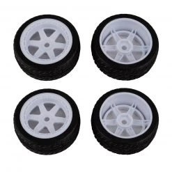 Team Associated Hoonitruck Wheels and Tires, Rubber