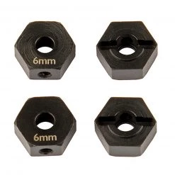 Team Associated Wheel Hexes 6 mm, Steel: FT Enduro