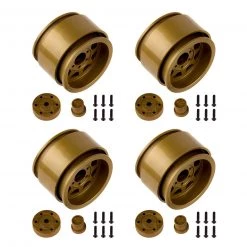 Team Associated Method 701 Trail Series Wheels 1.9", Bronze (4): Enduro