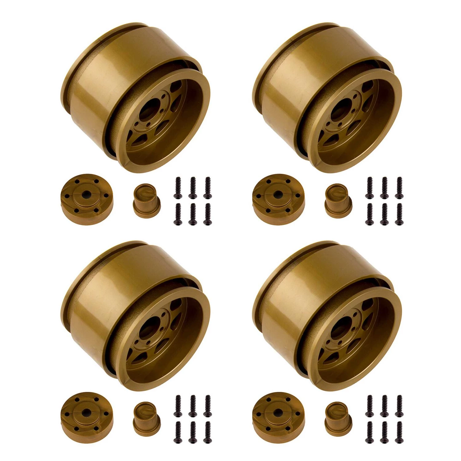 Team Associated Method 701 Trail Series Wheels 1.9", Bronze (4): Enduro 3 Team Associated Method 701 Trail Series Wheels 1.9", Bronze (4): Enduro