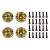 Team Associated Beadlock Hex Adapters, Brass: FT Enduro