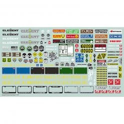 Team Associated Scale Decal Sheet: Enduro