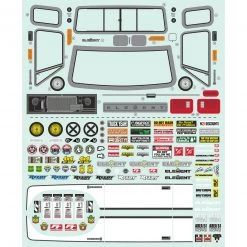 Team Associated Sendero HD Decal Sheet