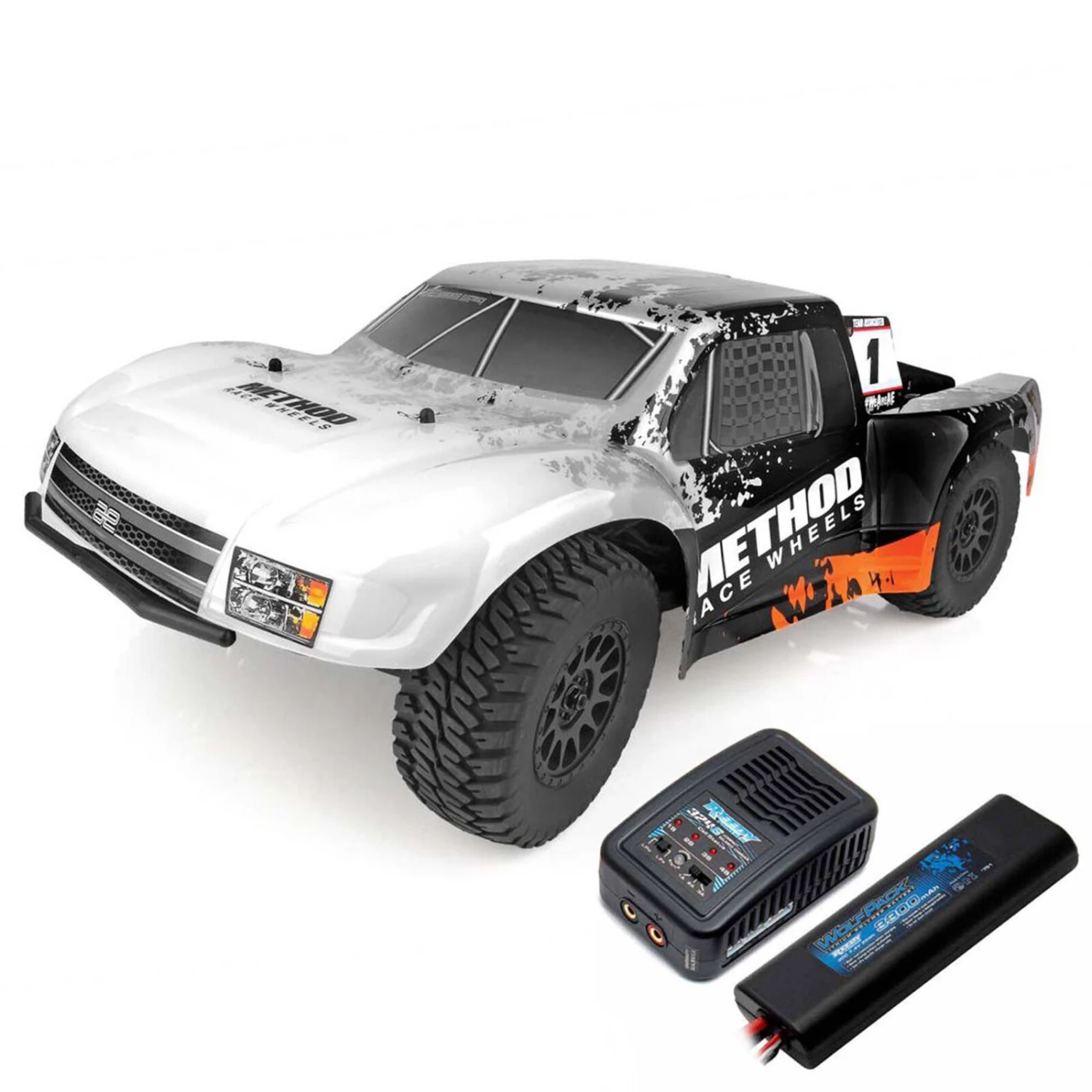 Team Associated 1/10 Pro2 SC10 2WD Short Course Truck RTR, Method Race Wheels, LiPo Combo 3 Team Associated 1/10 Pro2 SC10 2WD Short Course Truck RTR, Method Race Wheels, LiPo Combo