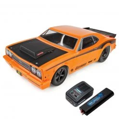 Team Associated 1/10 DR10 2WD Drag Race Car Brushless RTR, Orange, LiPo Combo
