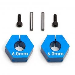 Team Associated Factory Team Clamping Wheel Hexes 6.0mm