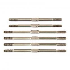 Team Associated FT Titanium Turnbuckle Set, Silver: RC10T6.1