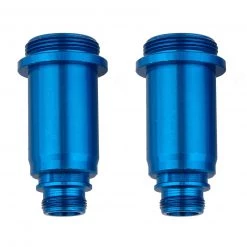 Team Associated SR10 Shock Bodies, 12x23mm, front, blue aluminum
