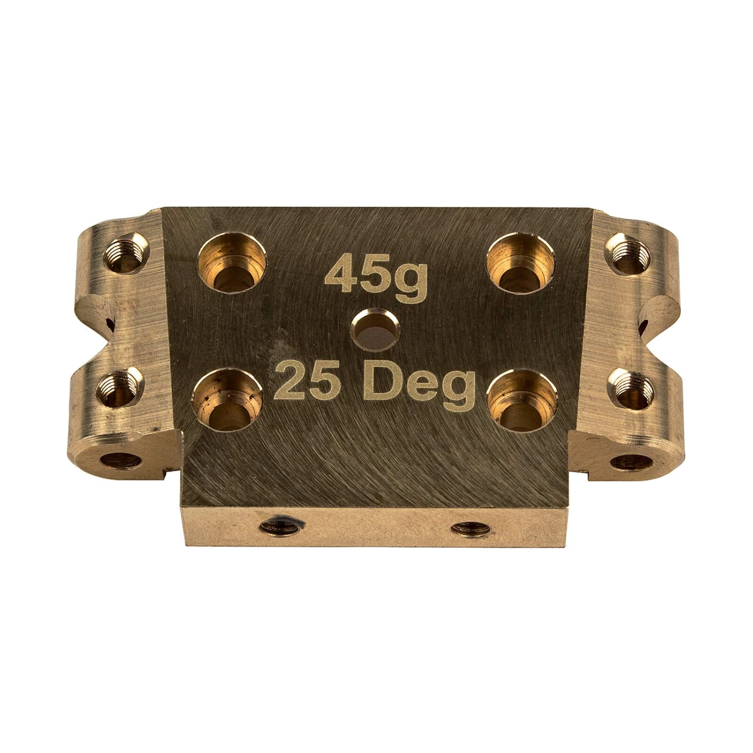 Team Associated Brass Front Bulkhead: DR10 FT 3 Team Associated Brass Front Bulkhead: DR10 FT