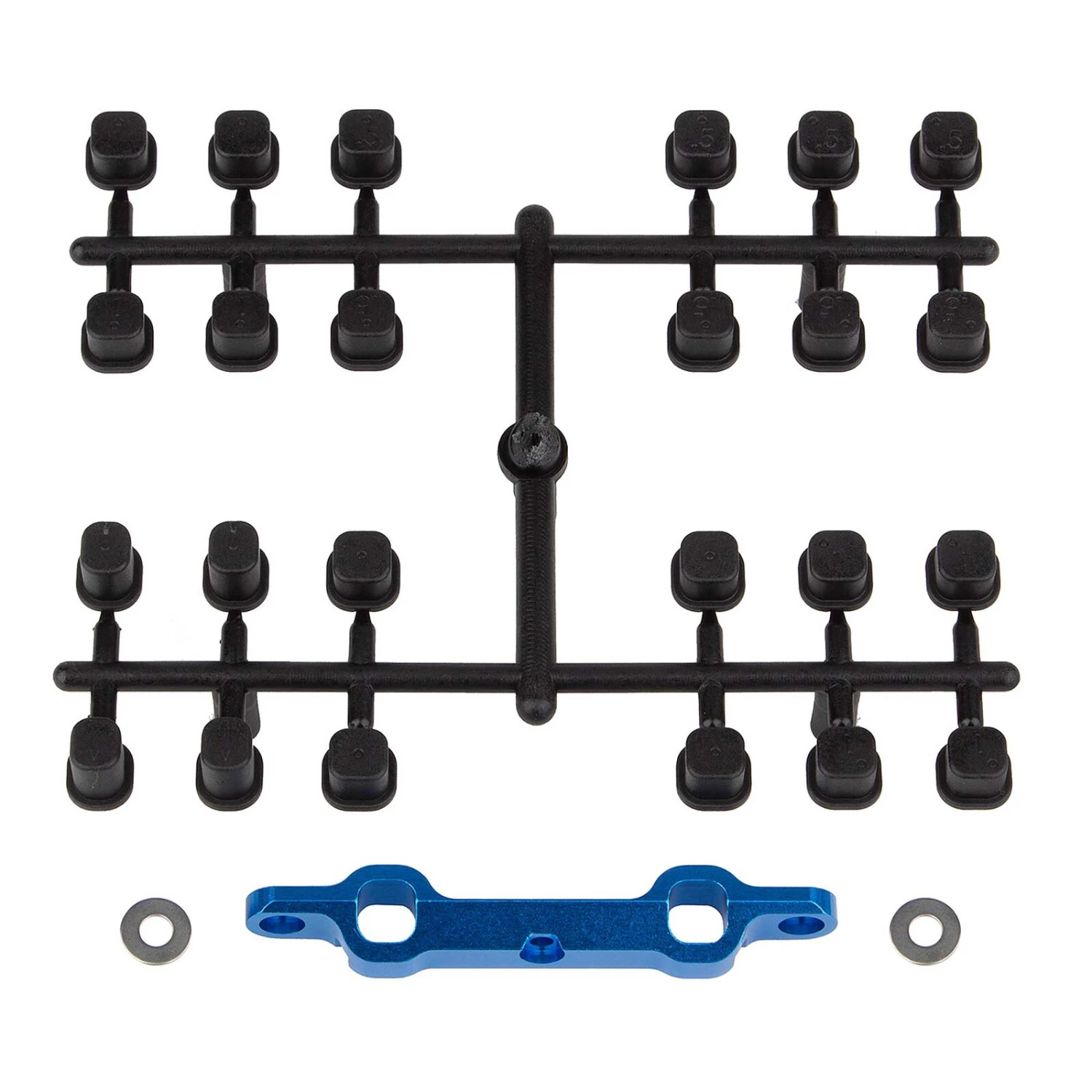 FT Arm Mount C, Aluminum: Team Associated DR10 3 FT Arm Mount C, Aluminum: Team Associated DR10