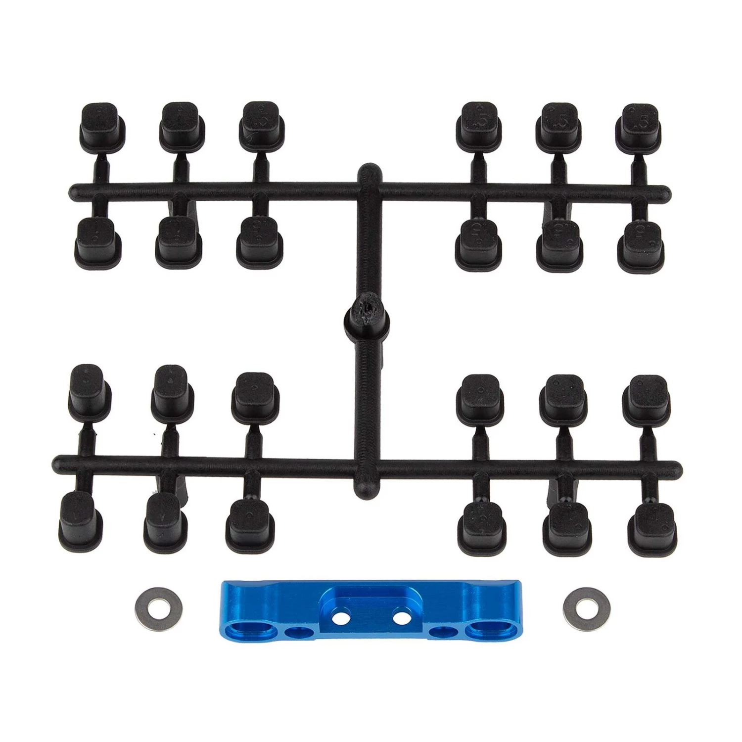 FT Arm Mount D, Aluminum: Team Associated DR10 3 FT Arm Mount D, Aluminum: Team Associated DR10