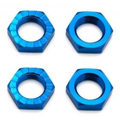 Team Associated Factory Team Wheel Nuts 17mm Blue