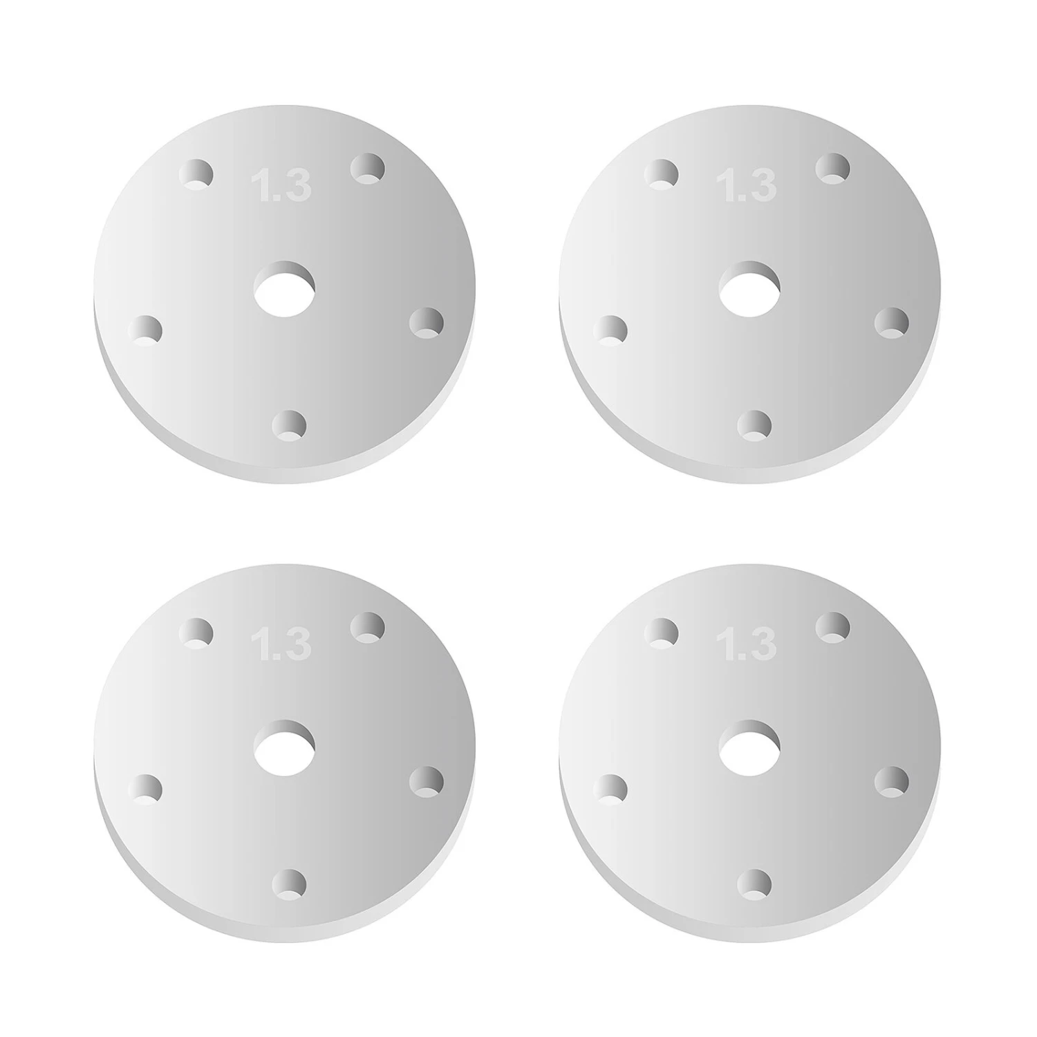 Team Associated FT 16mm Shock Piston, 5x1.3mm, Flat 3 Team Associated FT 16mm Shock Piston, 5x1.3mm, Flat