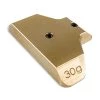 Team Associated Factory Team Brass Chassis Weight, 30g: RC8B3.1