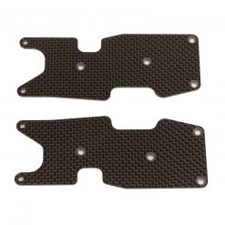 Team Associated Rear Suspension Arm Inserts, 1.2mm Carbon Fiber: RC8T3.2