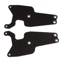 Team Associated Front Lower Suspension Arm Inserts, 1.2mm Carbon Fiber: RC8T3.2