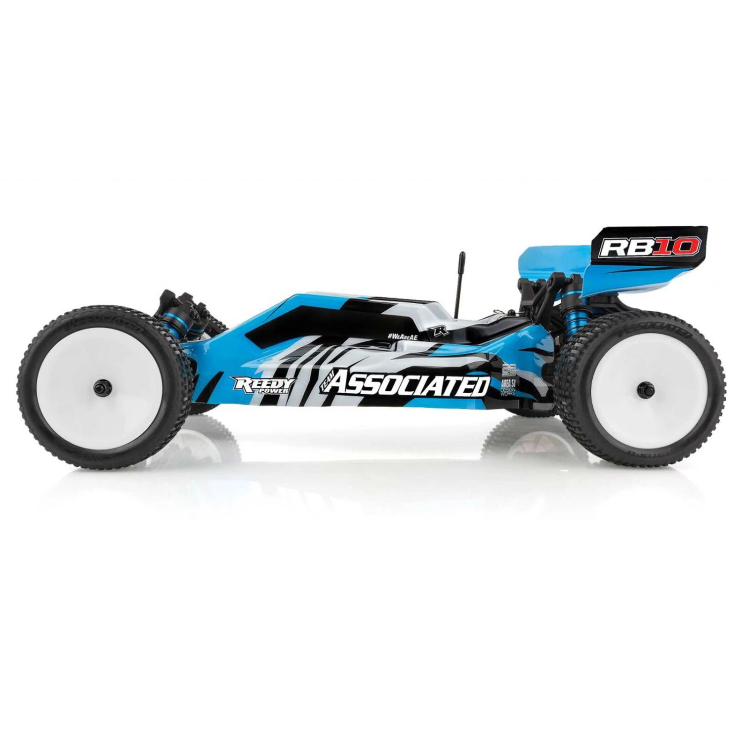Team Associated 1/10 RB10 2WD Buggy RTR, Blue 4 Team Associated 1/10 RB10 2WD Buggy RTR, Blue - Image 2