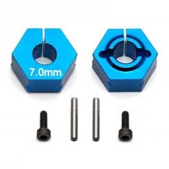 Team Associated Factory Team Clamping Wheel Hexes 7.0mm