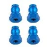 Team Associated Shock Bushings, 10mm, Blue Aluminum