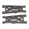 Team Associated RC10B6 FT Front Suspension Arms, flat/carbon fiber -Associated Electrics Sales Shop ASC91871 A0 GR67AT36