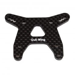 Team Associated RC10B6.3 front shock tower, carbon fiber