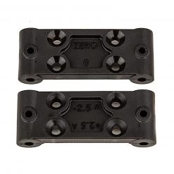 Team Associated RC10B6.4 Front Bulkhead Set, 0deg and 2.5deg