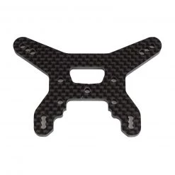 Team Associated V2 Rear Shock Tower, 31mm Carbon Fiber: RC10B74.1